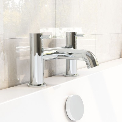 Ravine Bath Filler - Chrome